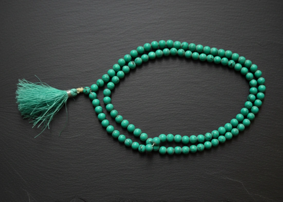 Turquoise Mala 108 Beads